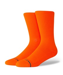 STANCE（スタンス）の「【STANCE/スタンス】ワンポイントクルーソックス　ICON（ソックス/靴下・メンズ）」