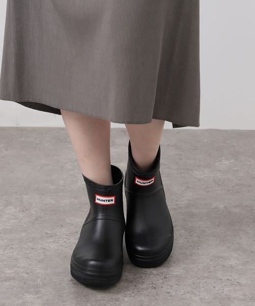 HUNTER(ハンター)の「HUNTER/ハンター PLAY PVC BOOTS(レインシューズ・レディース・ブラック・23cm/24cm/25cm)」の9枚目の写真