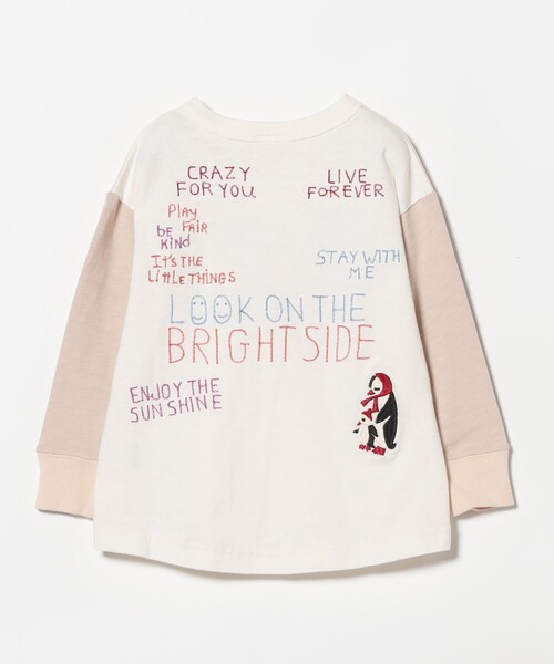 DENIM DUNGAREE(デニムダンガリー)の「DENIM DUNGAREE / テンジク ロング スリーブ Tシャツ 2025FW(105~125cm)(Tシャツ/カットソー・キッズ・レッド/ホワイト/その他・125/115/105)」の17枚目の写真