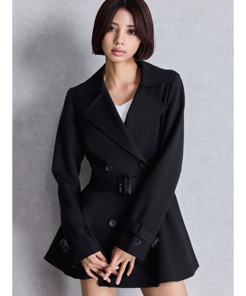 セール】GDミディアムフレアコート（トレンチコート）｜GYDA（ジェイダ