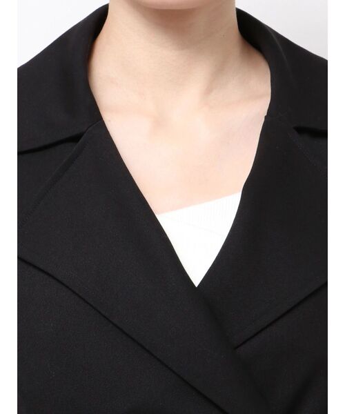 GYDA(ジェイダ)の「GDミディアムフレアコート(トレンチコート・レディース・ブラック/ベージュ・FREE)」の12枚目の写真