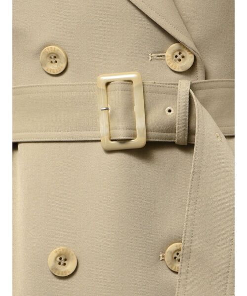 GYDA(ジェイダ)の「GDミディアムフレアコート(トレンチコート・レディース・ブラック/ベージュ・FREE)」の20枚目の写真