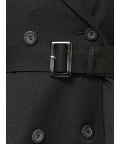 GYDA(ジェイダ)の「GDミディアムフレアコート(トレンチコート・レディース・ブラック/ベージュ・FREE)」の21枚目の写真