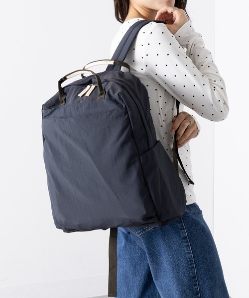 EARTH MADE(アースメイド)の「【EARTH MADE】12POCKET INSIDE PRINT RUCK(バックパック/リュック・レディース・ベージュ/チャコールグレー/ブラウン/ネイビー/ブラック・FREE)」の20枚目の写真