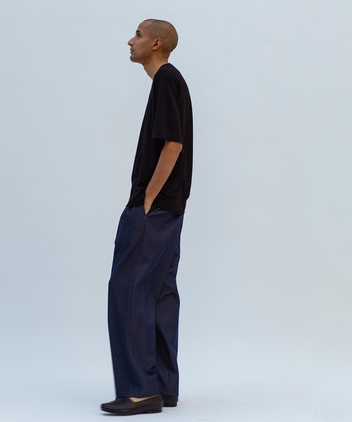 【NIKKE】ワイド デニム スラックス ADAM ET ROPE' JEANS NIKKE】ワイド イージー デニム スラックス / ADAM ET ROPE