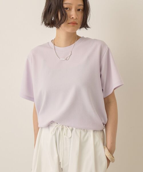 セール】ジョーゼット半袖プルオーバー（Tシャツ/カットソー