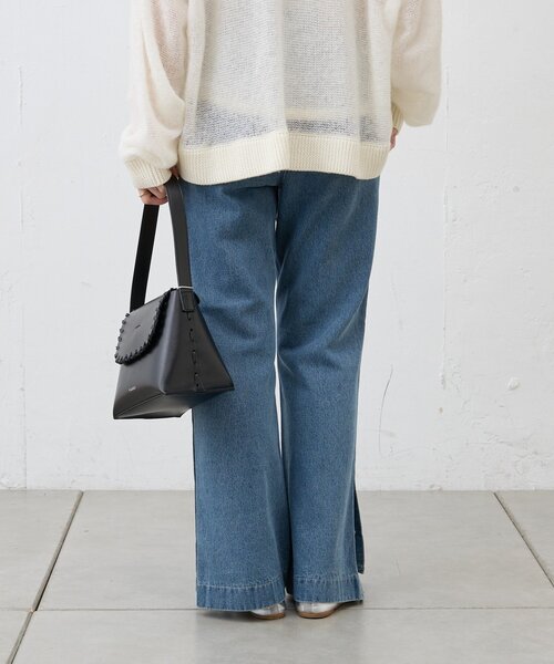 SHENERY(シーナリー)の「サイドボタンデニム(デニムパンツ・レディース・ブルー/ブルー系その他・36/38)」の9枚目の写真