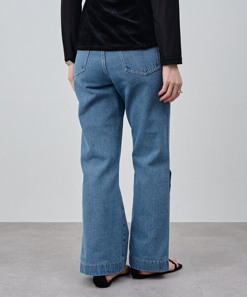 SHENERY(シーナリー)の「サイドボタンデニム(デニムパンツ・レディース・ブルー/ブルー系その他・36/38)」の18枚目の写真