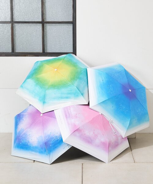 BIRTHDAY BAR（バースデイバー）の「旅する喫茶×BIRTHDAY BAR　PUアンブレラ ミニ（折りたたみ傘・レディース・ピンク/パープル/イエロー/ブルー・0）」の5枚目の写真