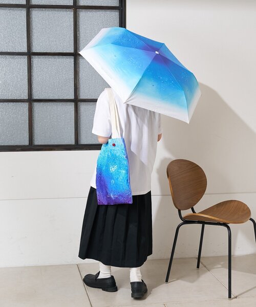 BIRTHDAY BAR（バースデイバー）の「旅する喫茶×BIRTHDAY BAR　PUアンブレラ ミニ（折りたたみ傘・レディース・ピンク/パープル/イエロー/ブルー・0）」の9枚目の写真