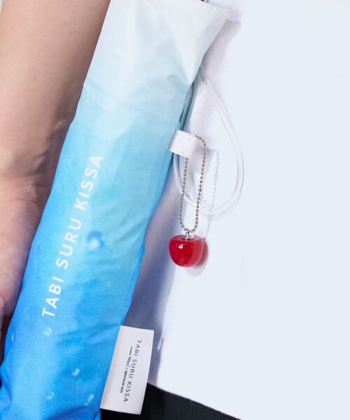 BIRTHDAY BAR（バースデイバー）の「旅する喫茶×BIRTHDAY BAR　PUアンブレラ ミニ（折りたたみ傘・レディース・ピンク/パープル/イエロー/ブルー・0）」の13枚目の写真