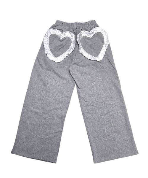 lilLilly（リルリリー）の「ハートポケットスウェットパンツ（スウェットパンツ・レディース・ブラック/グレー/ブルー・FREE）」の10枚目の写真