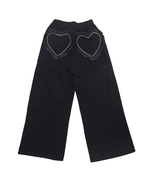lilLilly（リルリリー）の「ハートポケットスウェットパンツ（スウェットパンツ・レディース・ブラック/グレー/ブルー・FREE）」の12枚目の写真