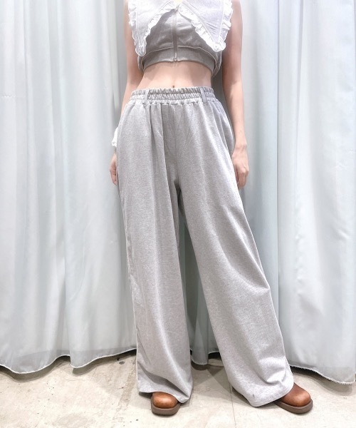 lilLilly（リルリリー）の「ハートポケットスウェットパンツ（スウェットパンツ・レディース・ブラック/グレー/ブルー・FREE）」の19枚目の写真