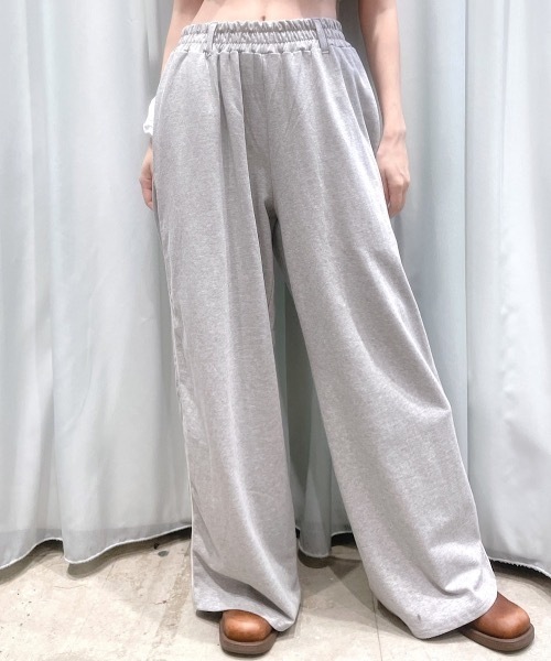 lilLilly（リルリリー）の「ハートポケットスウェットパンツ（スウェットパンツ・レディース・ブラック/グレー/ブルー・FREE）」の21枚目の写真