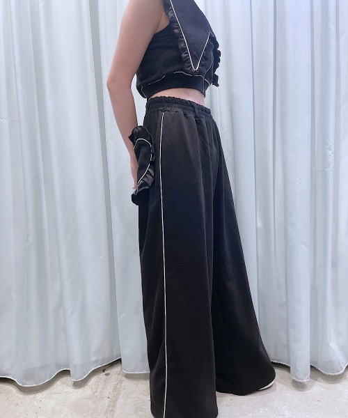 lilLilly（リルリリー）の「ハートポケットスウェットパンツ（スウェットパンツ・レディース・ブラック/グレー/ブルー・FREE）」の5枚目の写真