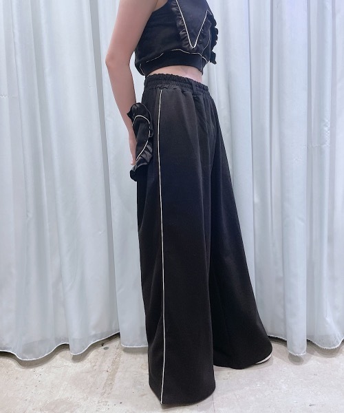 lilLilly（リルリリー）の「ハートポケットスウェットパンツ（スウェットパンツ・レディース・ブラック/グレー/ブルー・FREE）」の6枚目の写真