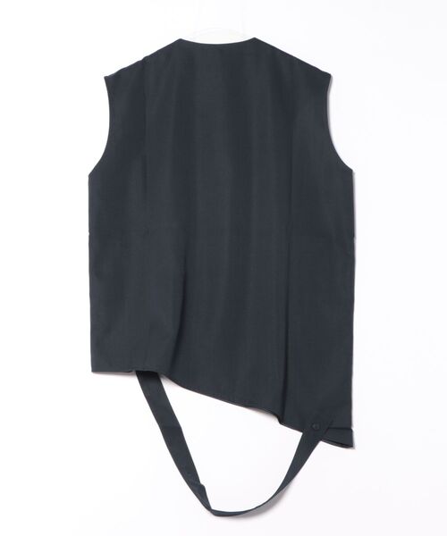 Knuth Marf(クヌースマーフ)の「Knuth Marf 2way asymmetry blouse(シャツ/ブラウス・レディース・ネイビー・FREE)」の9枚目の写真