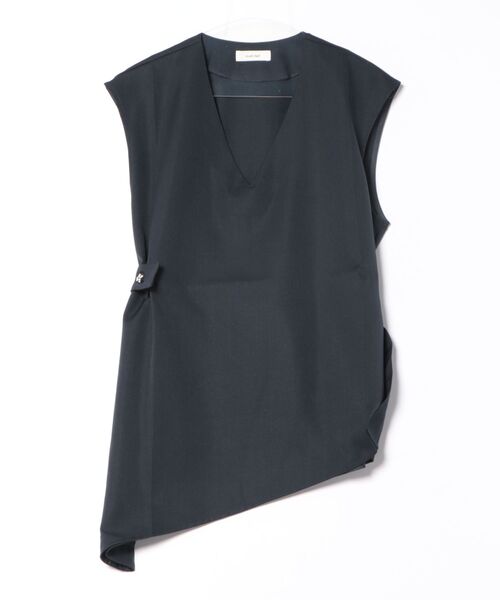 Knuth Marf(クヌースマーフ)の「Knuth Marf 2way asymmetry blouse(シャツ/ブラウス・レディース・ネイビー・FREE)」の8枚目の写真