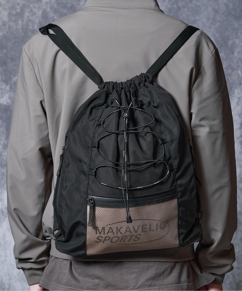 MAKAVELIC（マキャベリック）の「Ranger Knapsack（バックパック/リュック・メンズ・ブラック・ONESIZE）」の2枚目の写真