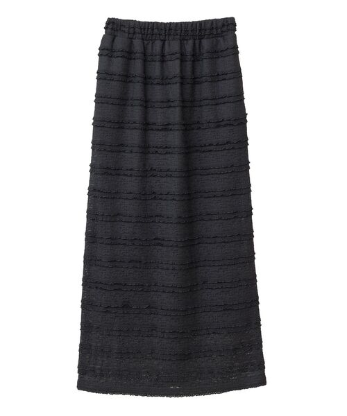 Sugar spoon（シュガースプーン）の「・SUGAR SPOON レースフリルナロースカート（スカート・レディース・オフホワイト/ブラック/ブラウン・FREE）」の21枚目の写真