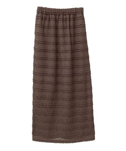 Sugar spoon（シュガースプーン）の「・SUGAR SPOON レースフリルナロースカート（スカート・レディース・オフホワイト/ブラック/ブラウン・FREE）」の22枚目の写真