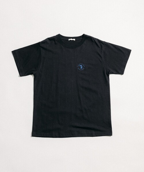 別注 POOLSIDE COFFEE フード バックプリントTシャツ/プール