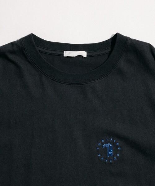 tシャツ 別注 POOLSIDE COFFEE フード バックプリントTシャツ/プールサイドコーヒー レディース 別注 POOLSIDE COFFEE フード バックプリントTシャツ/プール