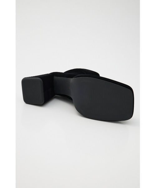 セール】【25年AW新作】STRETCH BLOCK HEEL ブーツ（ブーツ）｜MOUSSY