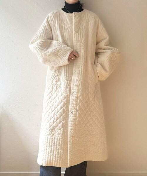 15 quinze》刺繍キルトコート（その他アウター）｜BEARDSLEY