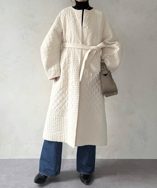 15 quinze》刺繍キルトコート（その他アウター）｜BEARDSLEY