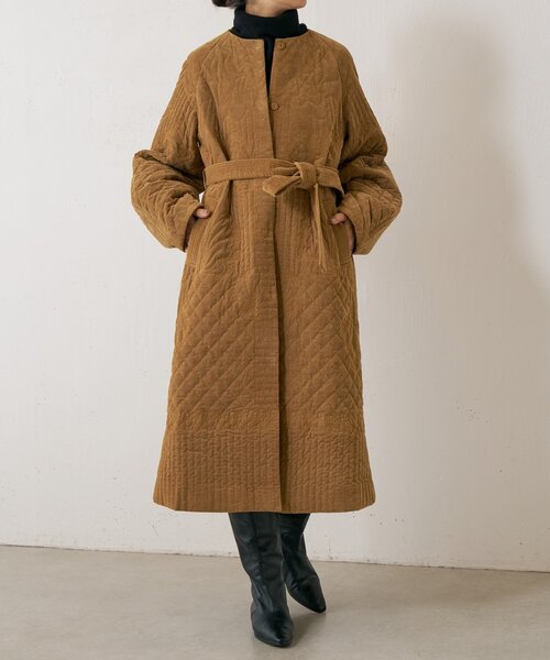 15 quinze》刺繍キルトコート（その他アウター）｜BEARDSLEY