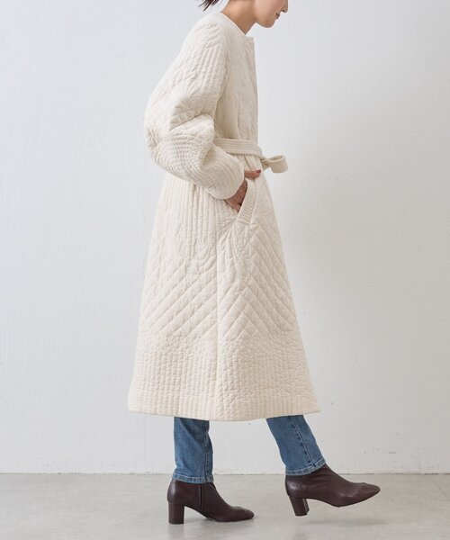 15 quinze》刺繍キルトコート（その他アウター）｜BEARDSLEY