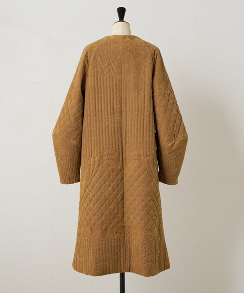 BEARDSLEY（ビアズリー）の「《15 quinze》刺繍キルトコート（その他アウター・レディース・アイボリー/キャメル・FREE）」の16枚目の写真