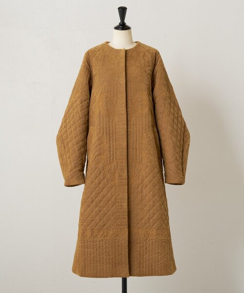 BEARDSLEY ノーカラー刺繍コート BEARDSLEY ノーカラー刺繍コート BEARDSLEY ノーカラー刺繍コート