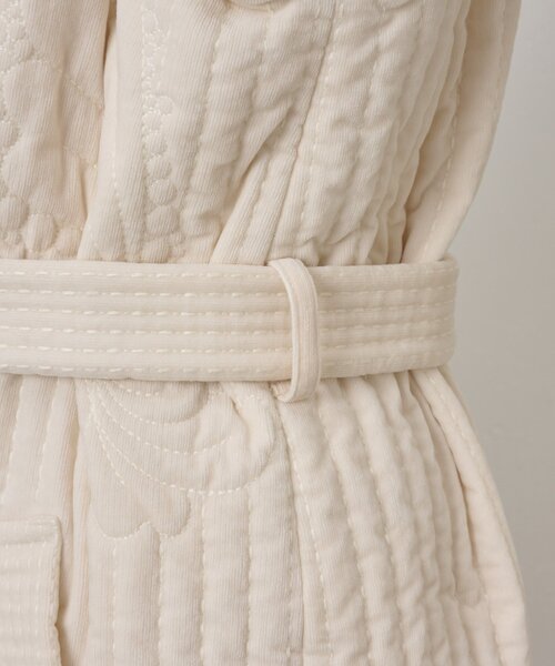 BEARDSLEY（ビアズリー）の「《15 quinze》刺繍キルトコート（その他アウター・レディース・アイボリー/キャメル・FREE）」の21枚目の写真