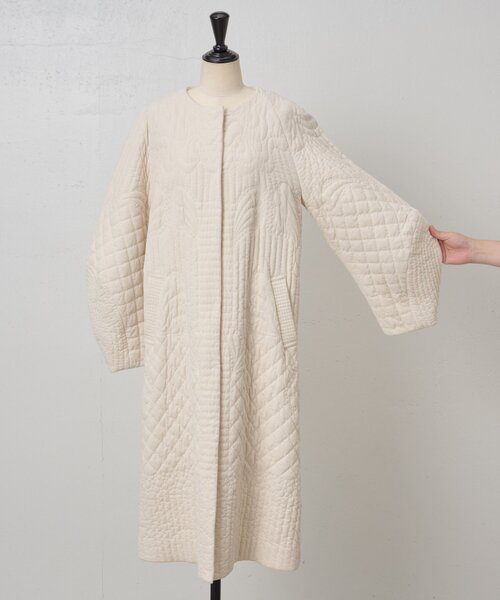 15 quinze》刺繍キルトコート（その他アウター）｜BEARDSLEY