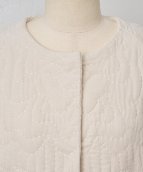 15 quinze》刺繍キルトコート（その他アウター）｜BEARDSLEY