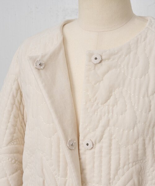 セール】《15 quinze》刺繍キルトコート（その他アウター）｜BEARDSLEY