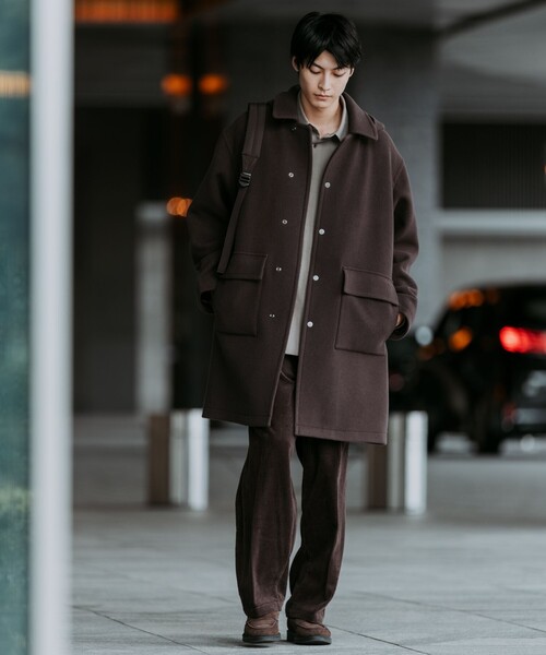 Green Label Relaxing フード付きダッフルコート ダッフルコート UNITED ARROWS green label relaxing ロング