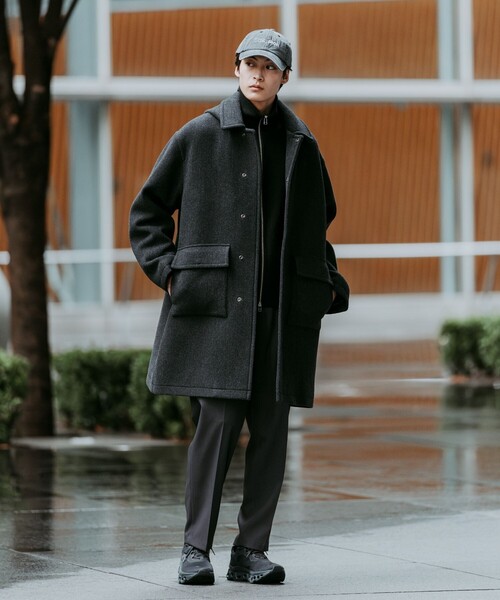 green label relaxing（グリーンレーベルリラクシング）の「SENTDALE WOOL ダッフルコート（ダッフルコート・メンズ・その他1/ネイビー/ダークブラウン・XL/L/M/S）」の5枚目の写真