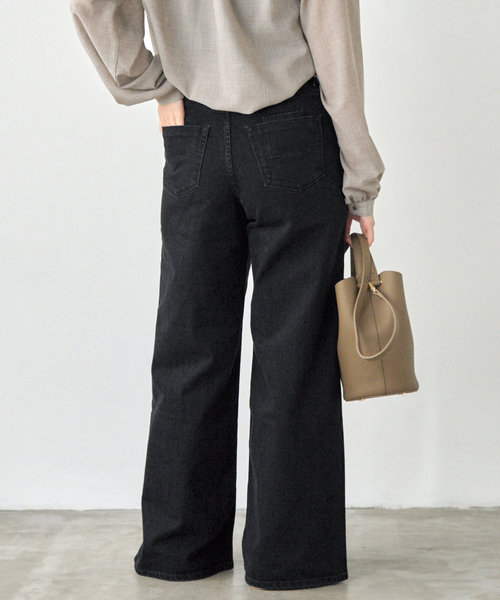 セール】YANUK/ヤヌーク 別注 Wide Flare ワイドフレアデニム（デニム