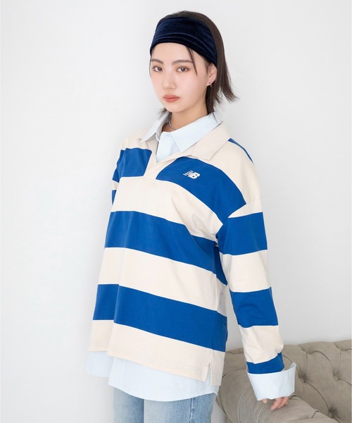 セール】Rugby ロングスリーブトップ（ポロシャツ）｜New
