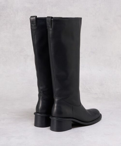 LANVIN en Bleu（ランバンオンブルー）の「レザーロングブーツ（ブーツ・レディース・ブラウン/ブラック・L/M/S）」の6枚目の写真