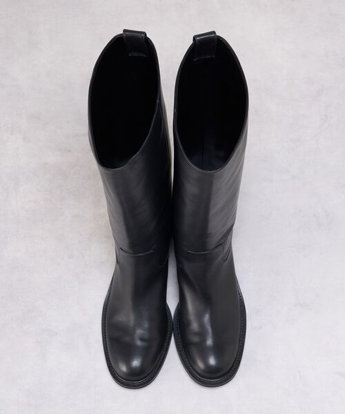 LANVIN en Bleu（ランバンオンブルー）の「レザーロングブーツ（ブーツ・レディース・ブラウン/ブラック・L/M/S）」の7枚目の写真