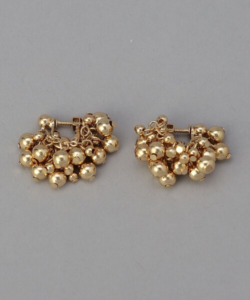 coen（コーエン）の「ボリュームツブツブチェーンイヤリング（イヤリング・レディース・シルバー/ゴールド・FREE）」の2枚目の写真