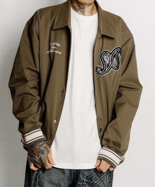 セール】Light varsity jkt（スタジャン）｜Subciety（サブサエティ