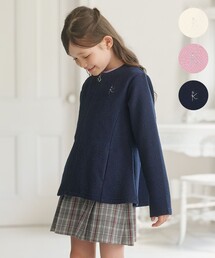 組曲（クミキョク）の「【110-140㎝】フラワーキルト パーカー（その他アウター）」