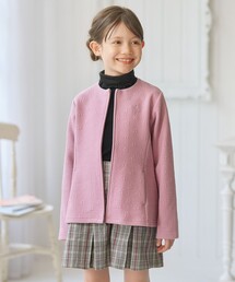 組曲（クミキョク）の「【110-140㎝】フラワーキルト パーカー（その他アウター）」