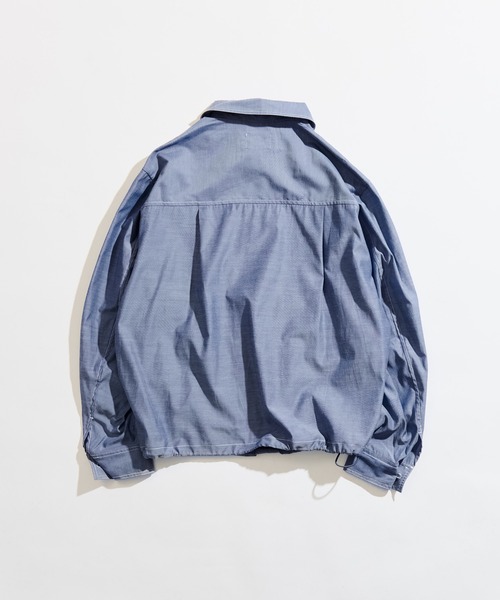 WETTEMPT(ウィテンプト)の「CHAMBRAY TRACKER SHIRT JACKET / シャンブレートラッカーシャツジャケット(シャツ/ブラウス・メンズ・チャコールグレー/ブルー・SMALL/MEDIUM/LARGE)」の16枚目の写真